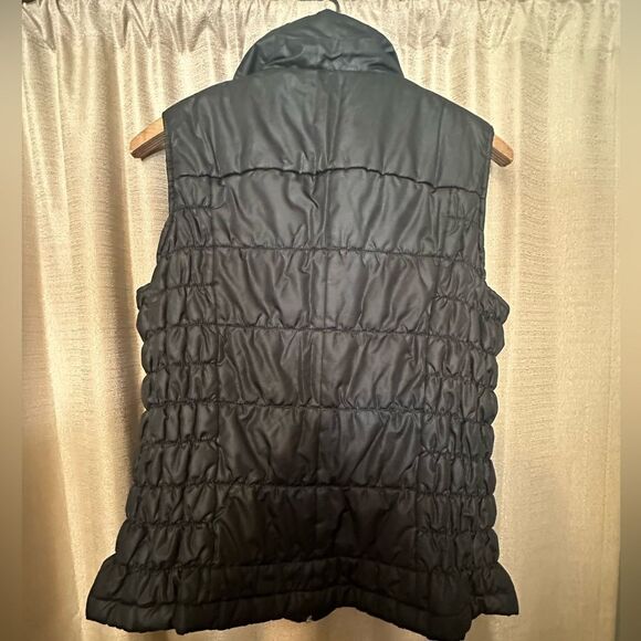 New York & Company Black Puffer Vest - Picture 2 of 4